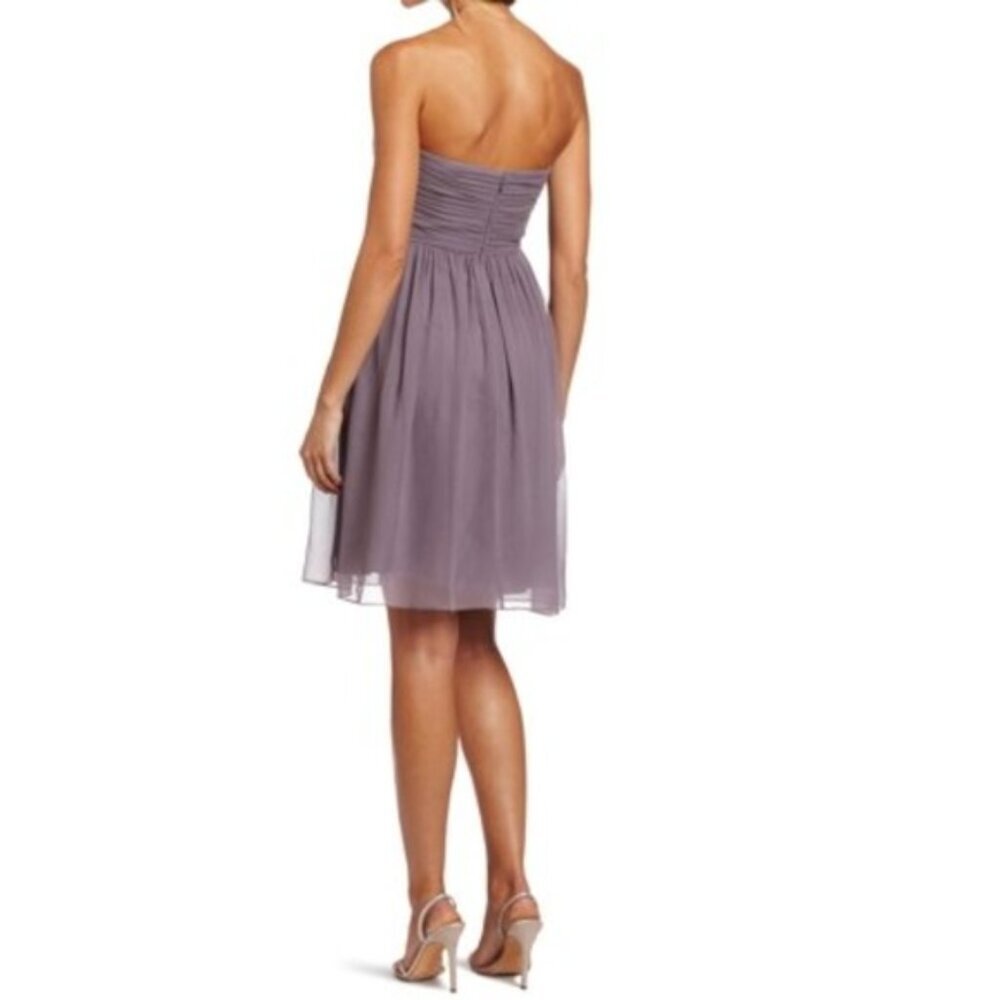 Donna Morgan satin tubetop dress women's size 6 (I5) - Picture 2 of 8